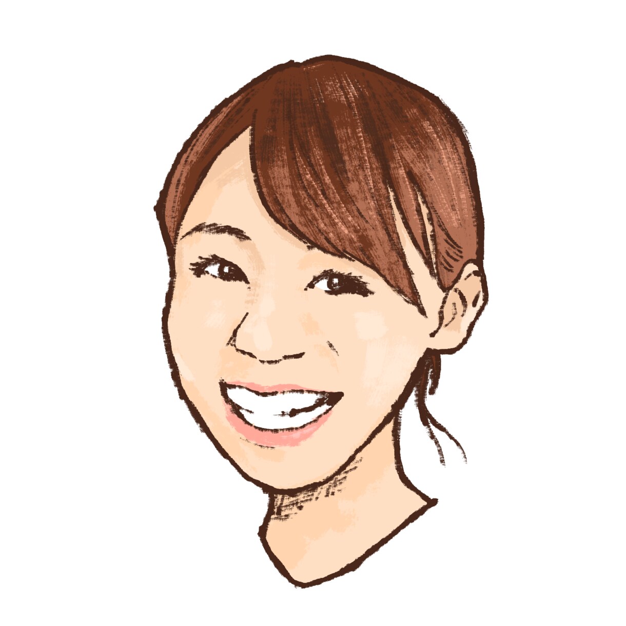 顔写真を絵にします ビジネスにも趣味にも使えるカジュアルタッチの似顔絵！ イメージ4