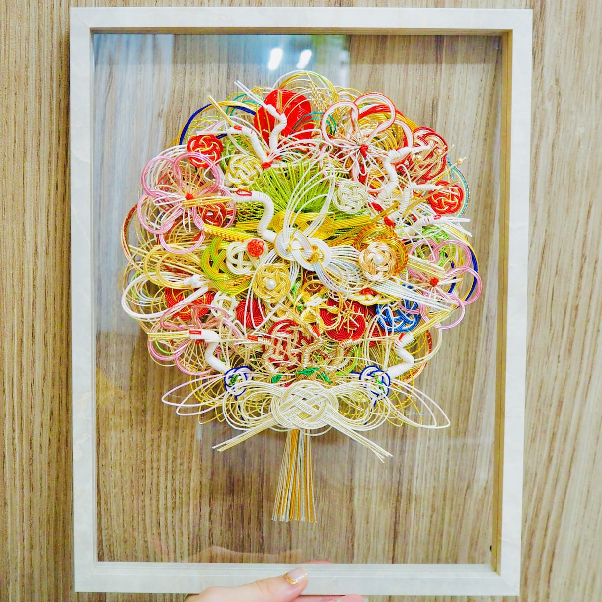 大きな花束の水引アートを作成します 【スピード仕上げ対応】【オプションにないご要望も相談可♪】 イメージ2