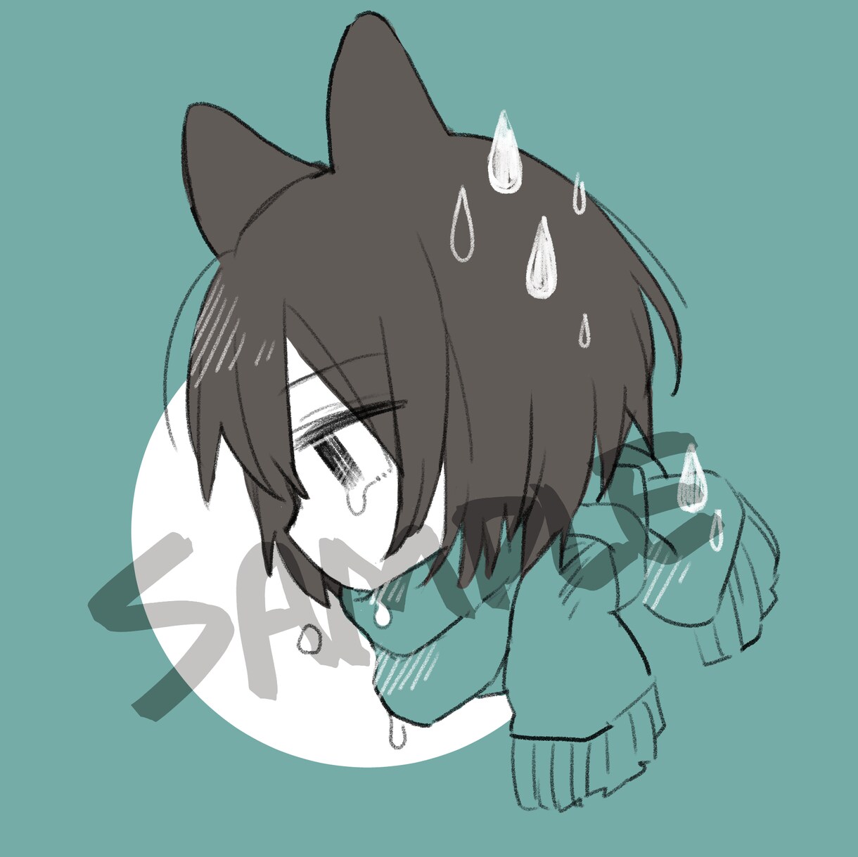 アイコンイラストお描きします あなただけのオリジナルキャラクターお描きします！ イメージ3