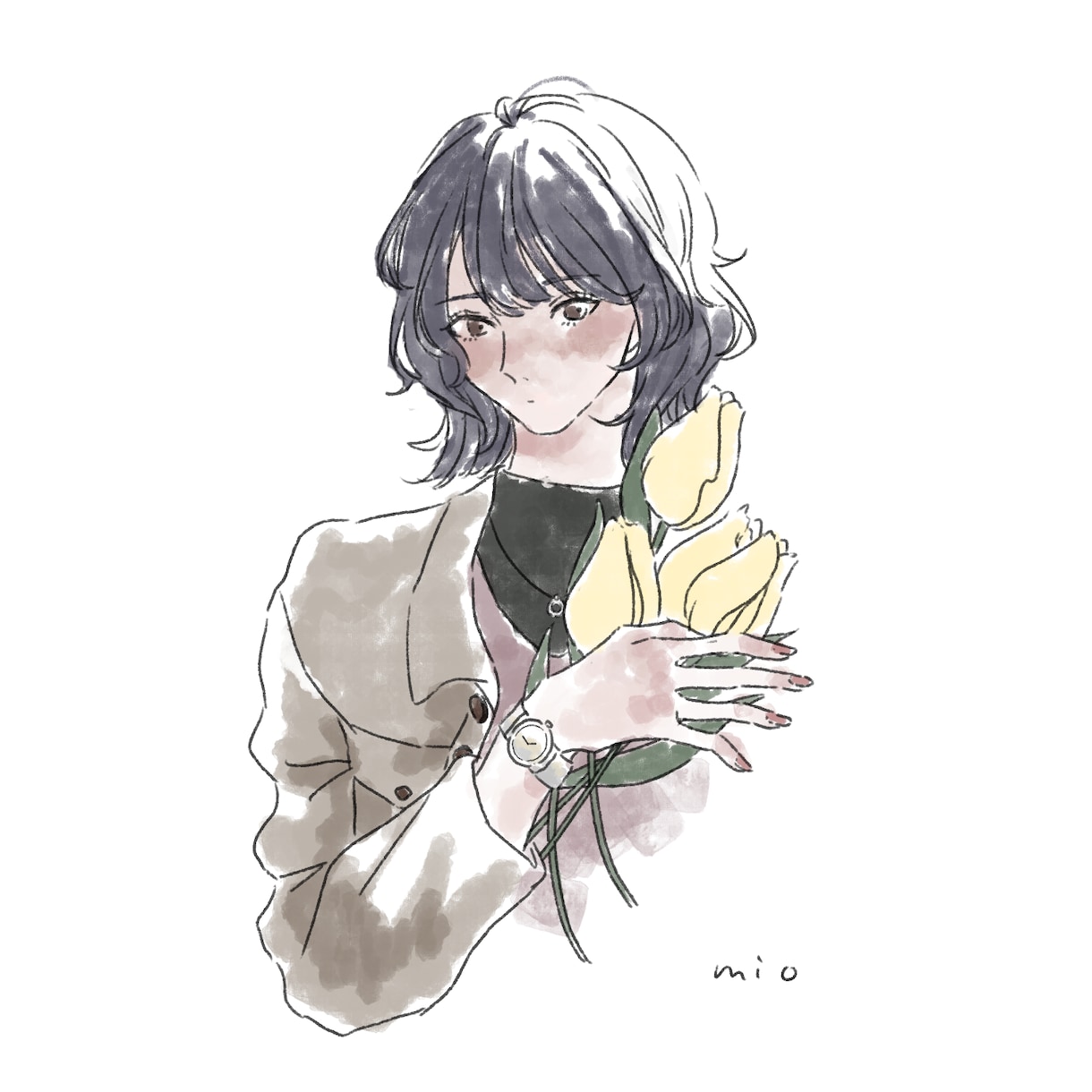 用途様々！女の子イラストお描きします オシャレなファッションイラスト♡ イメージ1