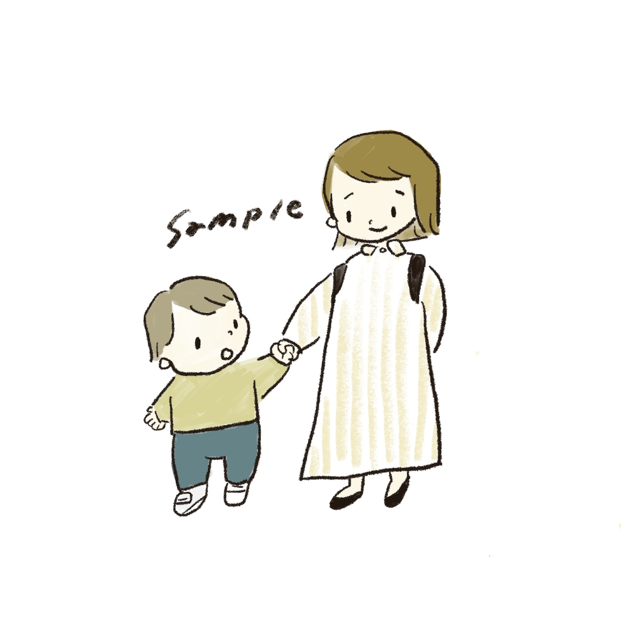 挿絵やアイコンに使えるカラーイラストお届けします シンプルで使いやすいイラストを描きます イメージ2