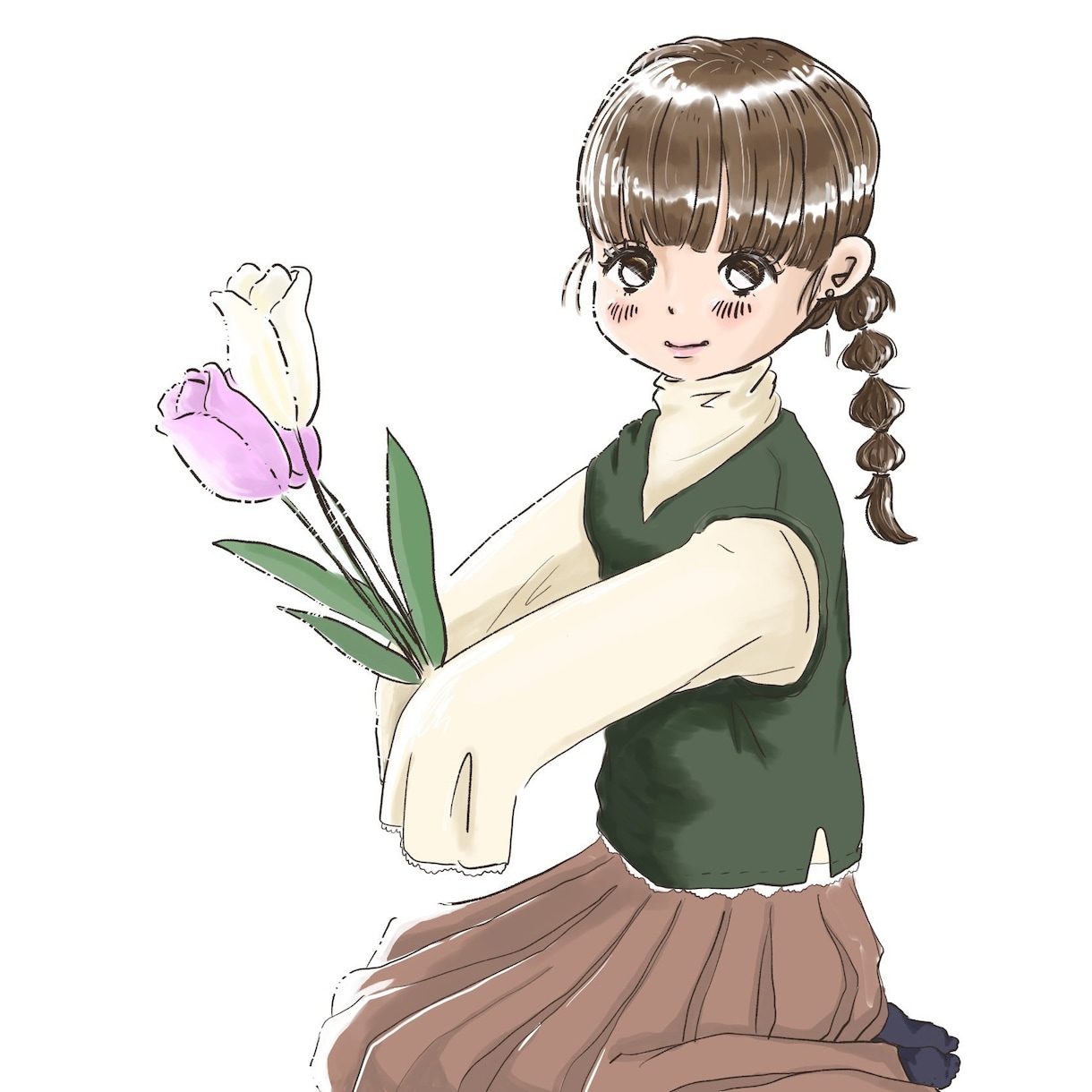 かわいい似顔絵かきます ふわゆるイラストで似顔絵、アイコンなどの作成 イメージ2