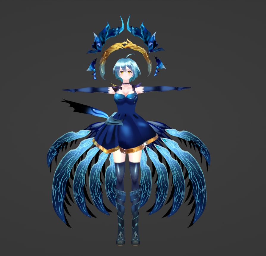 キャラデザから2Dモデリング制作します Vtuberの全てが揃う！待機・EDアニメ付きまで対応 イメージ10