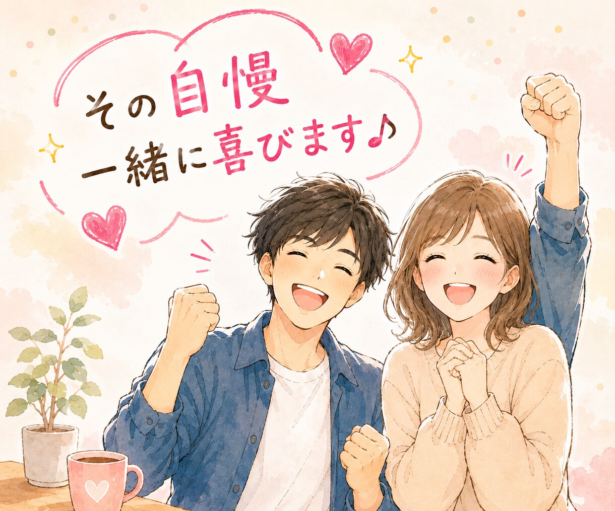遠慮せず自慢して♥️一緒に喜びます 自慢/頑張り/武勇伝/得意/嬉しかった事/子供 イメージ4
