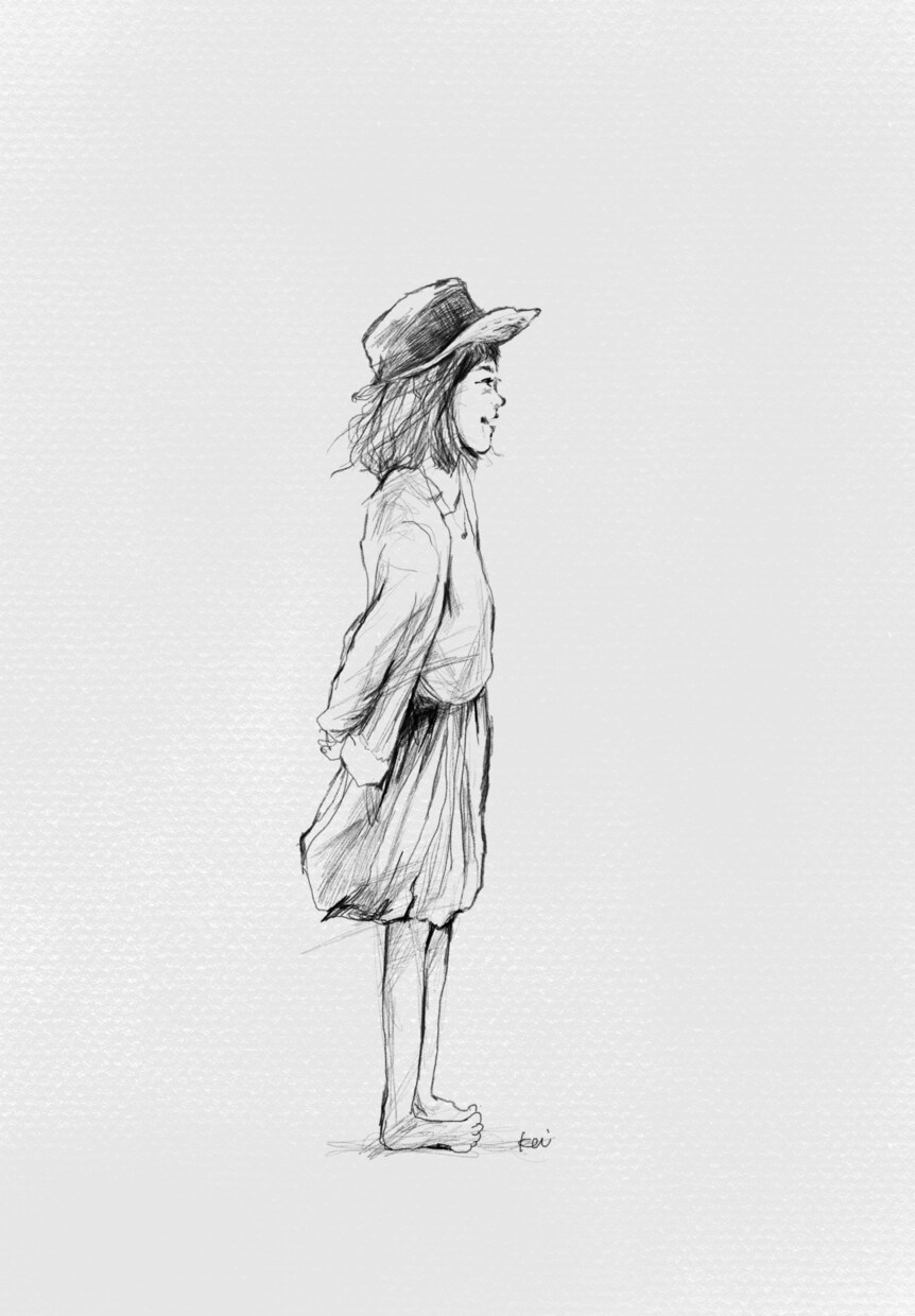 あったかスケッチデータ作成いたします 鉛筆デッサン風イラスト。お写真を元にデータ制作いたします。 イメージ5