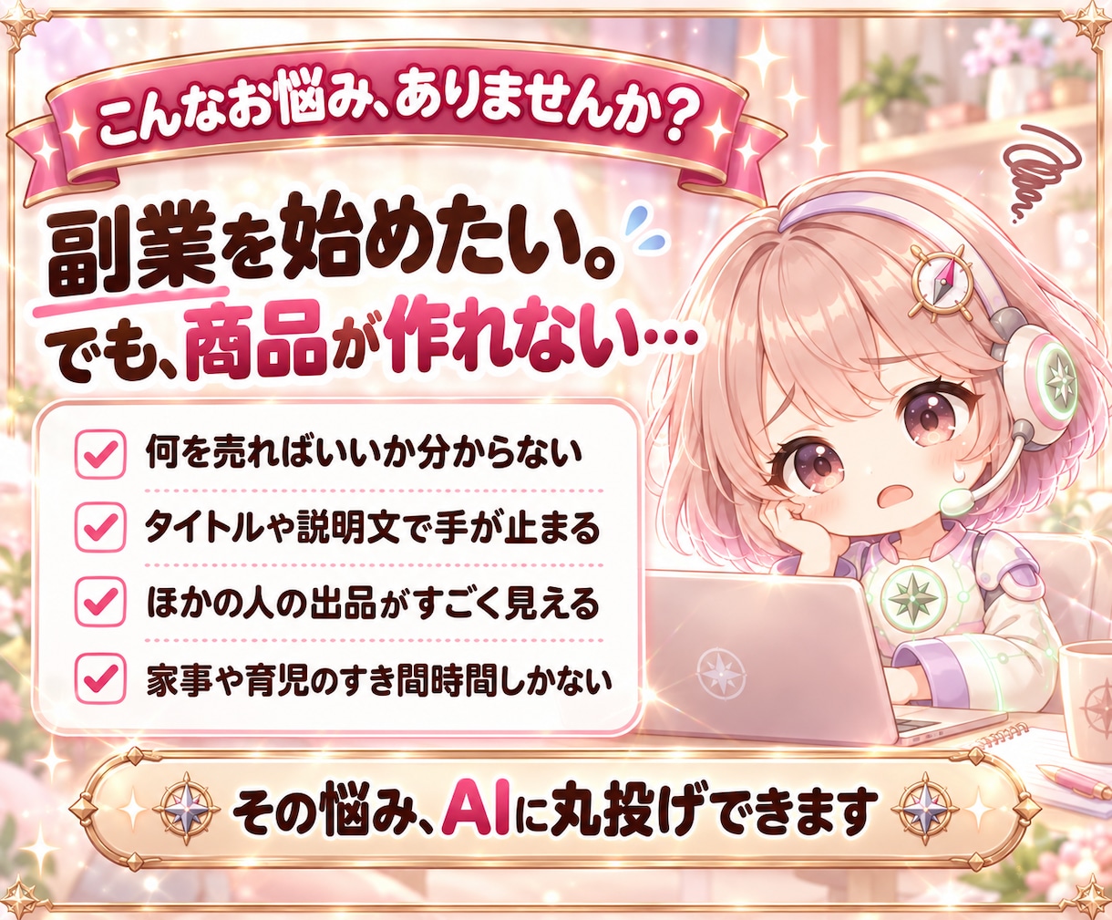 副業初心者｜AI丸投げで自分だけの資産爆誕します スマホOK会社員・主婦OK｜簡単｜コピペでできるAIツール イメージ2