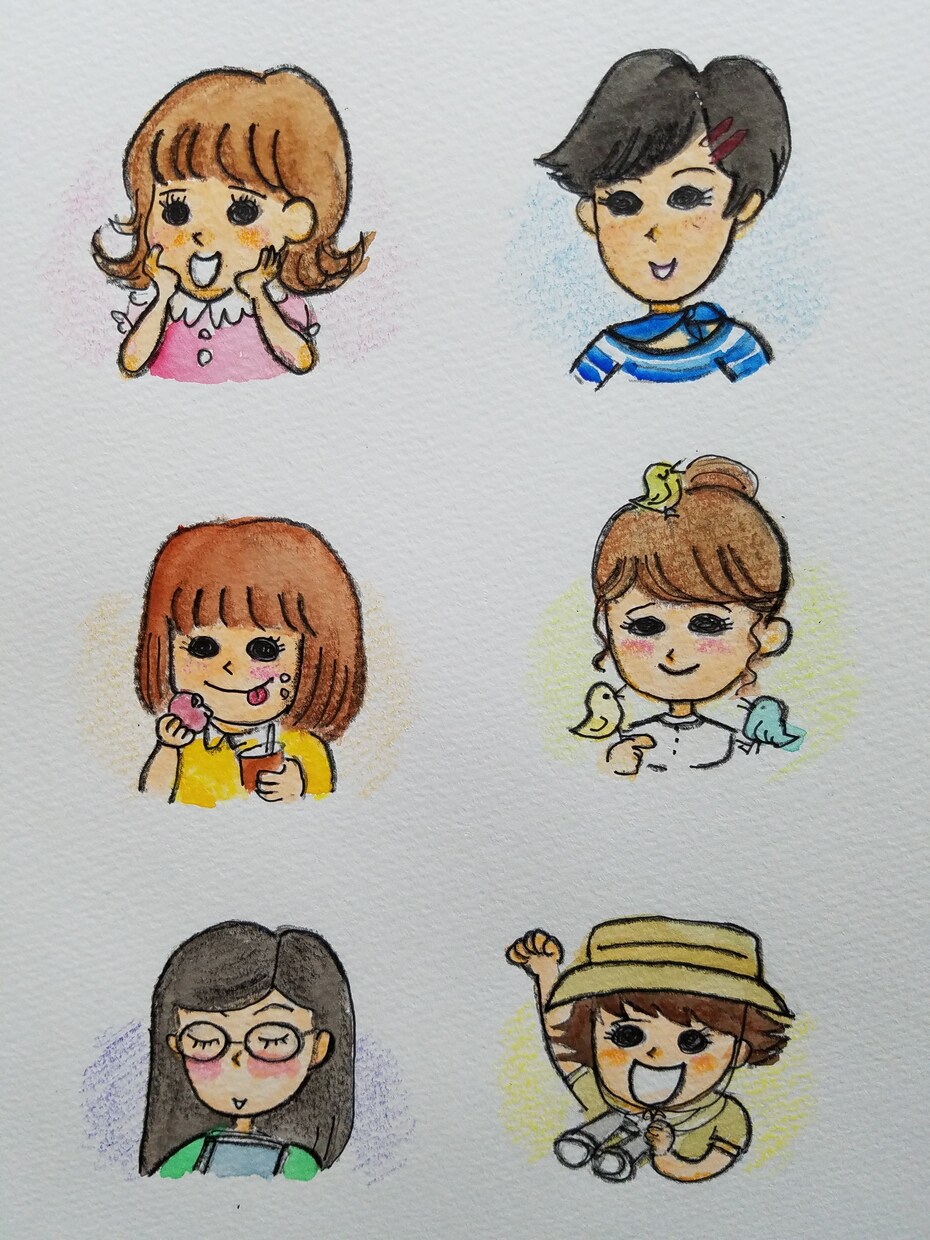 水彩画の優しいタッチの絵を提供します 癒される水彩画。絵本挿絵やイベントポスター挿絵。 イメージ3