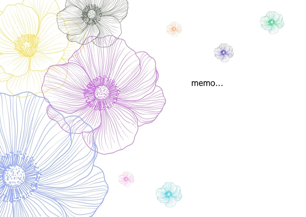 華やかな花柄✾名刺作ります 夏にぴったりの花咲く名刺デザイン❁ イメージ2