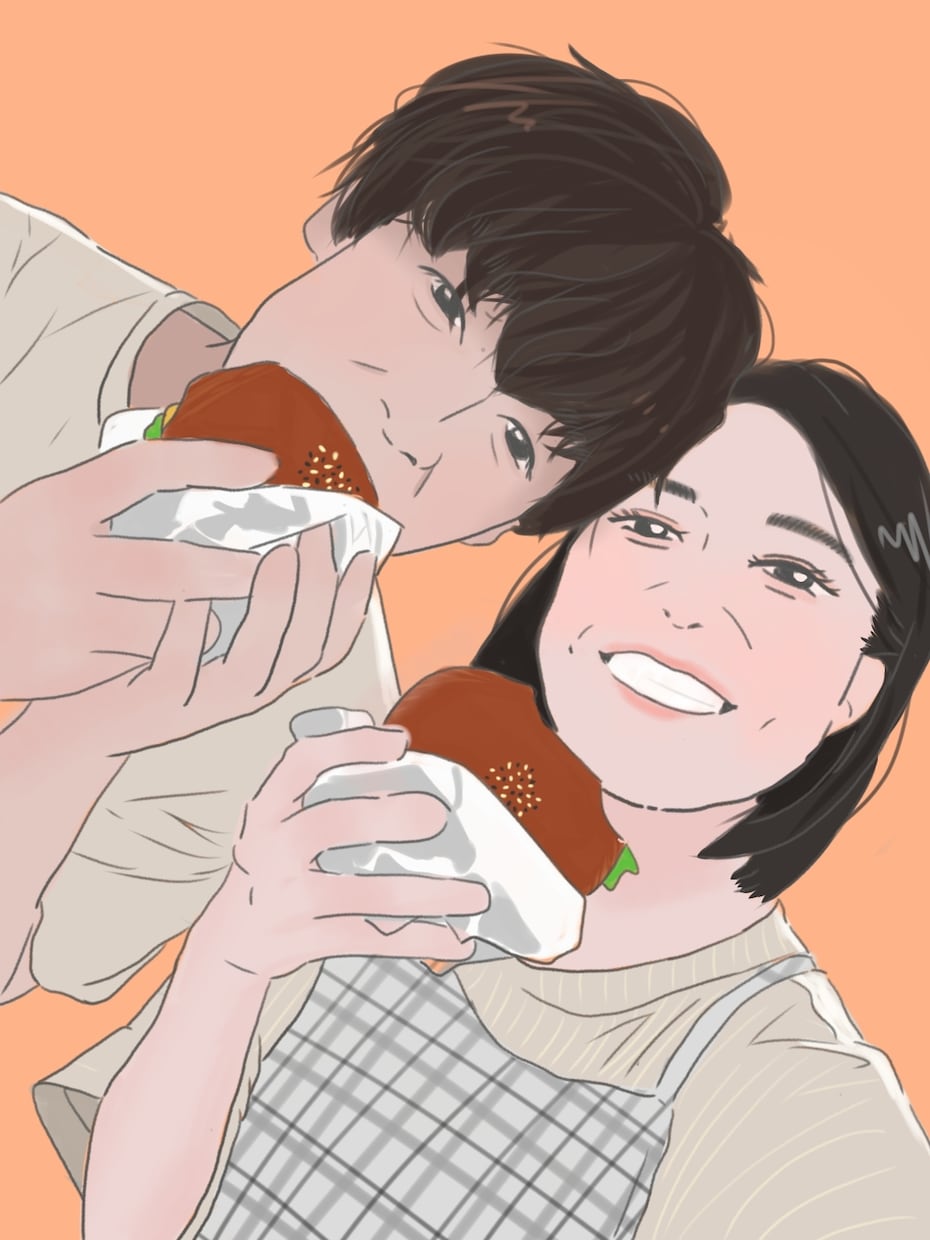 3枠まで格安♪お気に入りの写真をイラストにします ウェルカムボードやロック画面に♪プレゼントにも喜ばれます♡ イメージ1