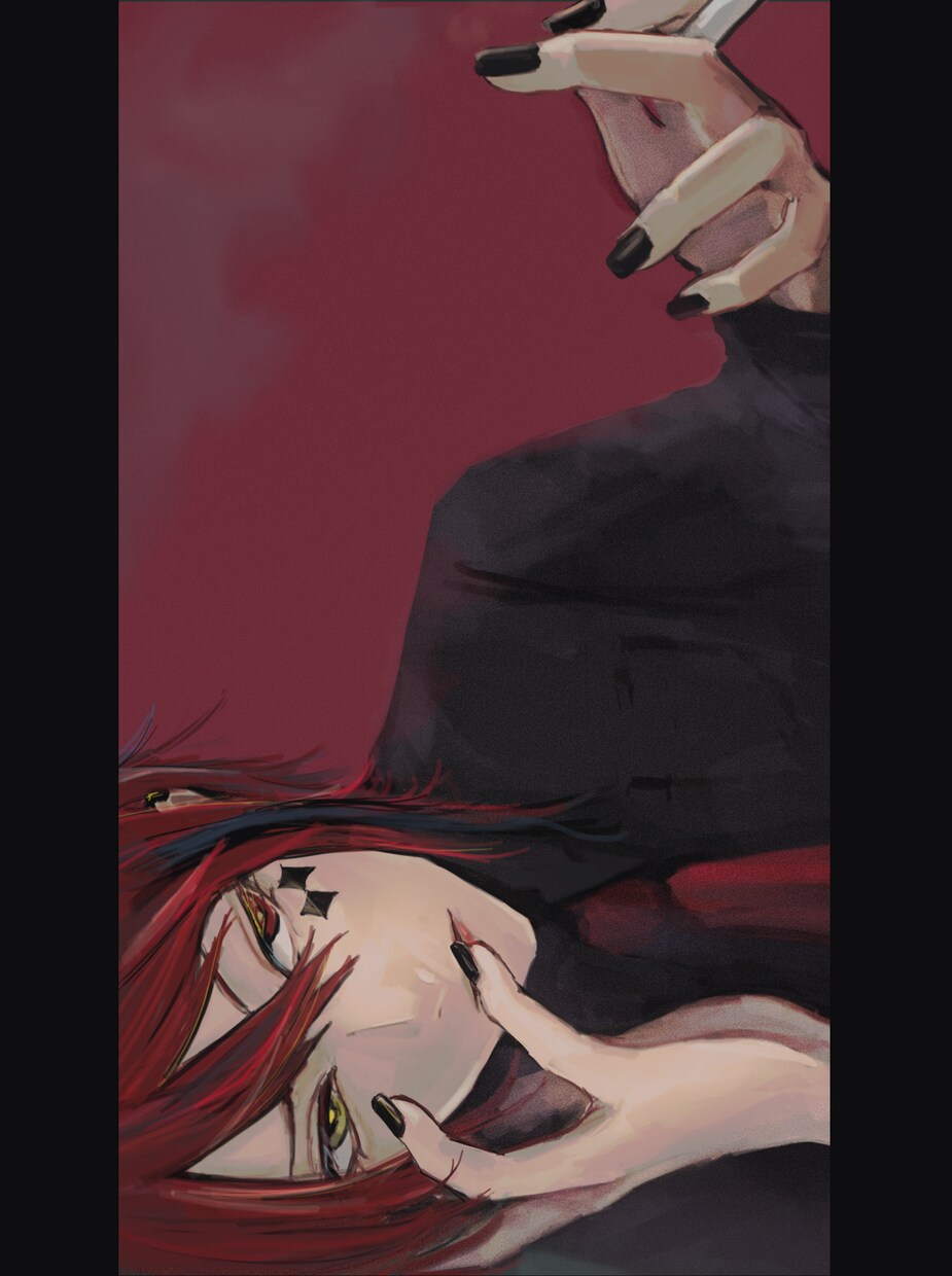 配信サムネなどで使える1枚絵を描きます 厚塗りイラストを描きます！（背景追加可能） イメージ4