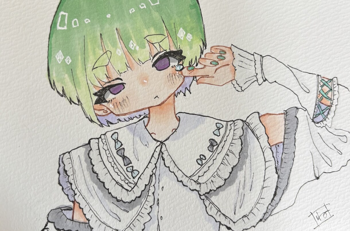 ルーン占い付きSNSアイコン描きます イラスト＋占いでちょっぴり元気チャージ！ イメージ5