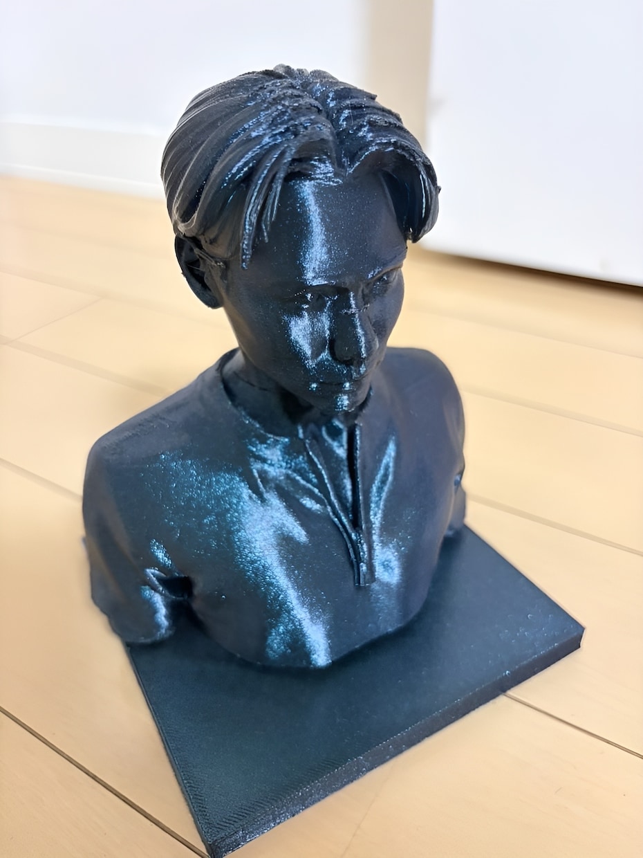 写真から作る3Dモデリング胸像を作成します あなたの大切な瞬間を、手のひらサイズの記念品に イメージ7
