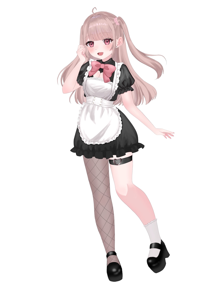 かわいい女の子のイラスト描きます 顔だけから全身まで！キャラクターデザインも！ イメージ2