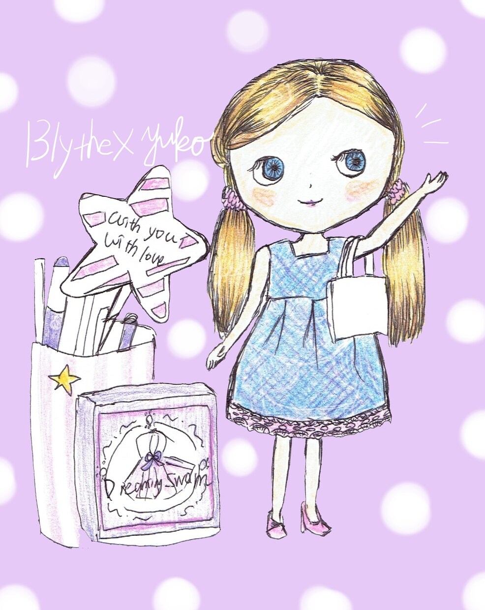 あなたのお人形のイラスト描きます お気に入りのお人形をイラストにしてみませんか？ イメージ3