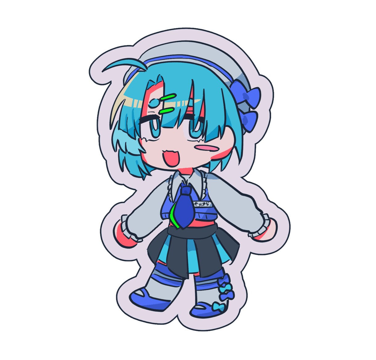 ステッカー風のイラストをお描きします ステッカー風の可愛いイラストをお描きします！ イメージ4