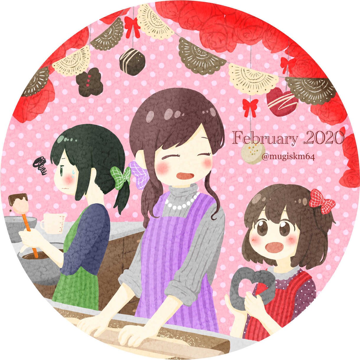 SNSのアイコン、一枚イラストをお描きします かわいい・ほんわかテイストのイラストをご希望の方に◎ イメージ5