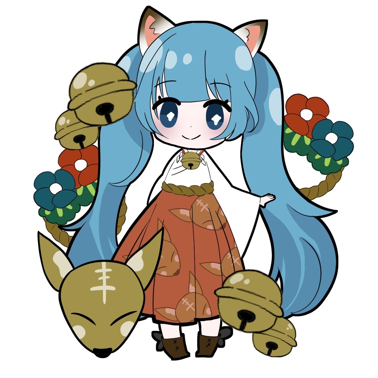 オリジナルミニキャラ制作をします ご自身のwebサイトでの使用可能 イメージ1