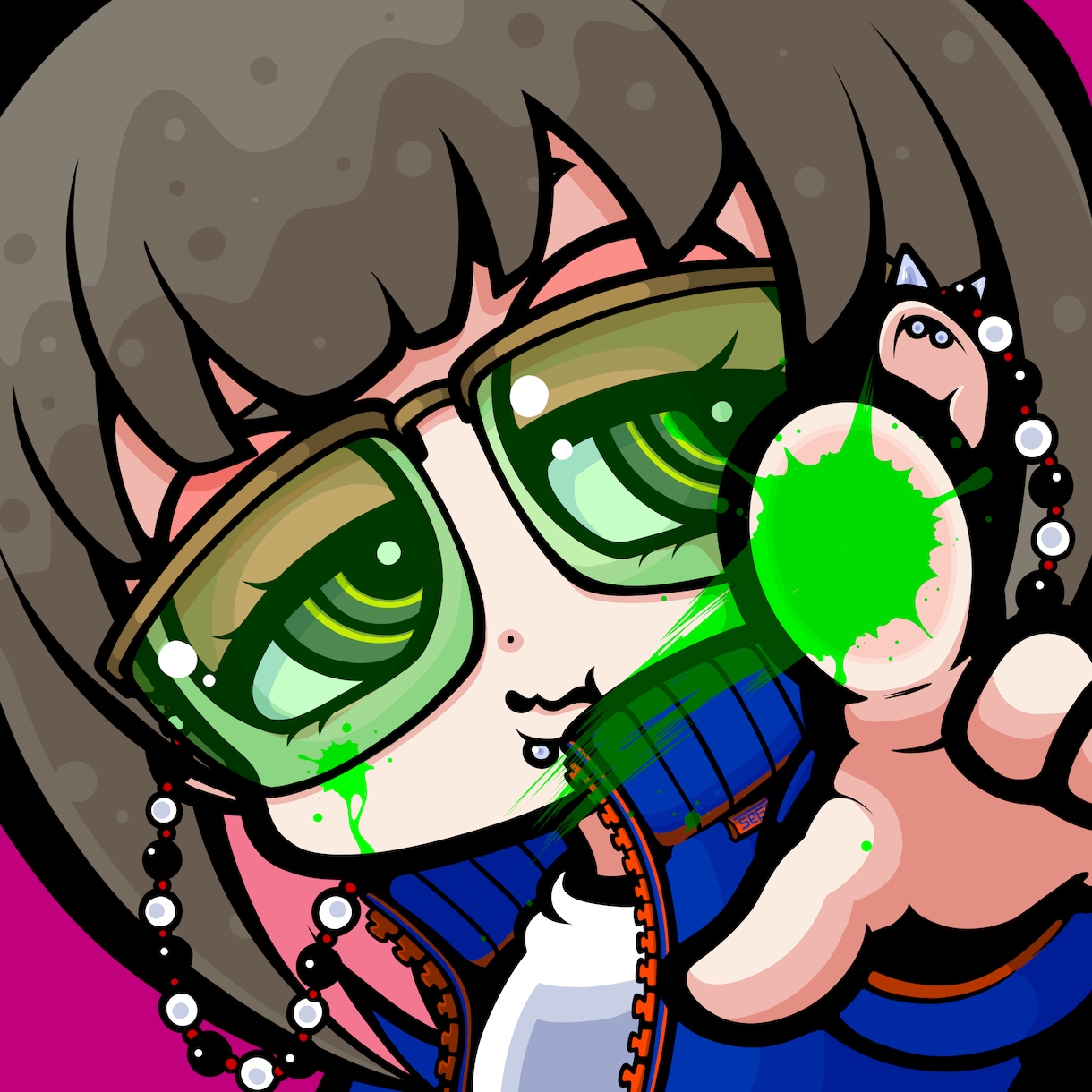 アイコン・ヘッダーなど各種イラスト承ります ポップで目を引くキャラ絵・似顔絵描きます！ イメージ3