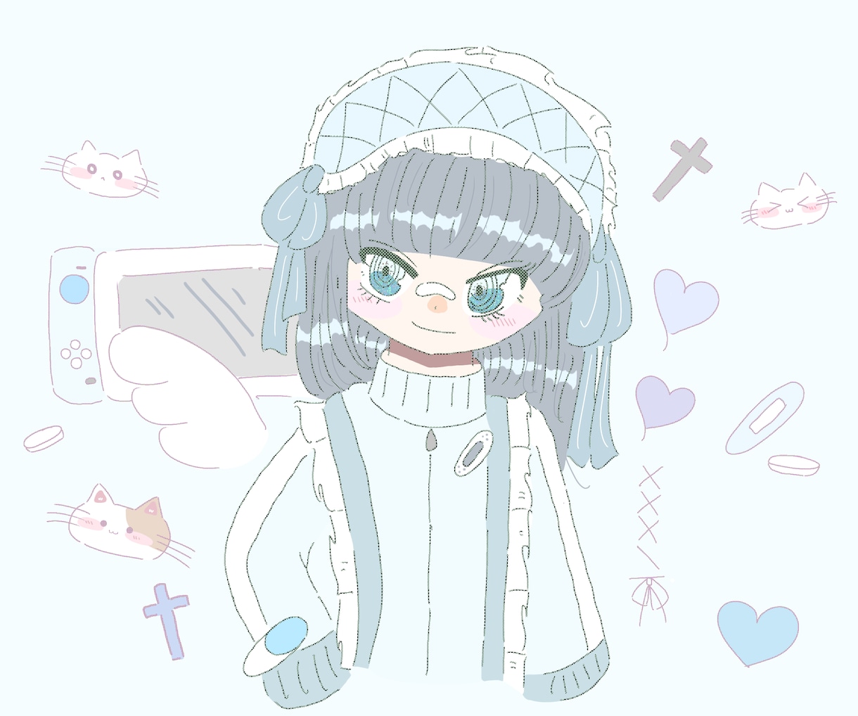 ゆるいイラスト描きます ゆるくてシンプルなイラスト描きます( *´~`) イメージ10