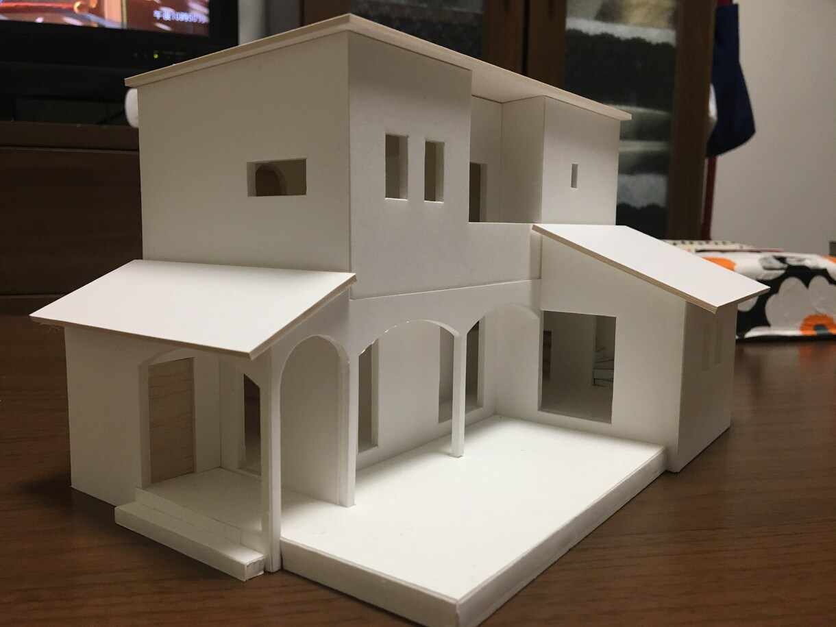 1/50スケール住宅模型お作りします 図面だけではイメージが湧きづらい方、新築の記念に。 イメージ1