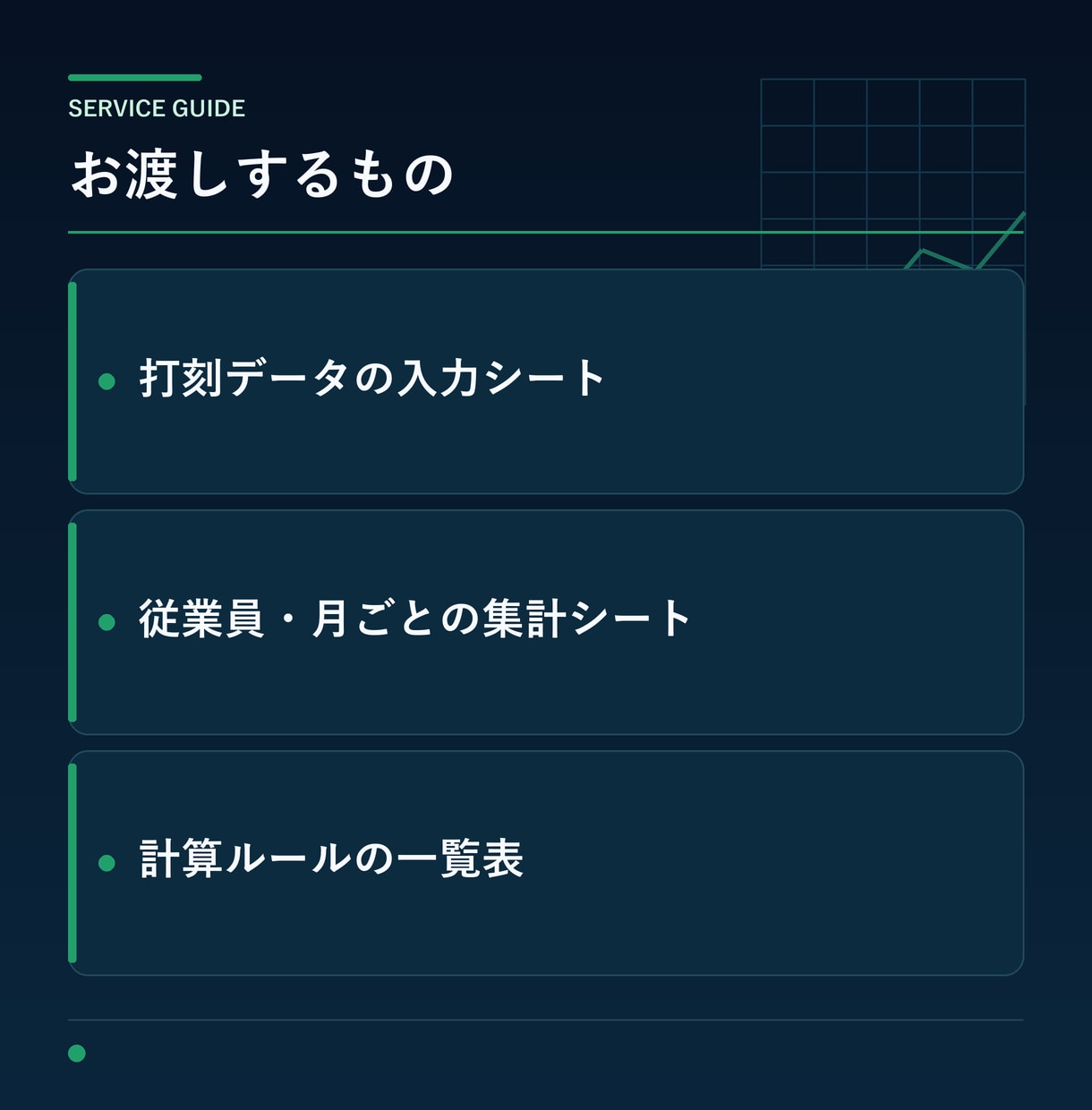 就業規則どおりの勤怠集計Excelを作ります 遅刻早退・残業・深夜・欠勤の数え方をルールから整理 イメージ3