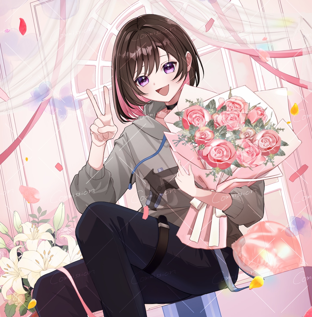 サムネや1枚絵など様々な用途に合わせてお描きします 可愛いイラストが得意！立ち絵やアイコンもOKです！ イメージ5