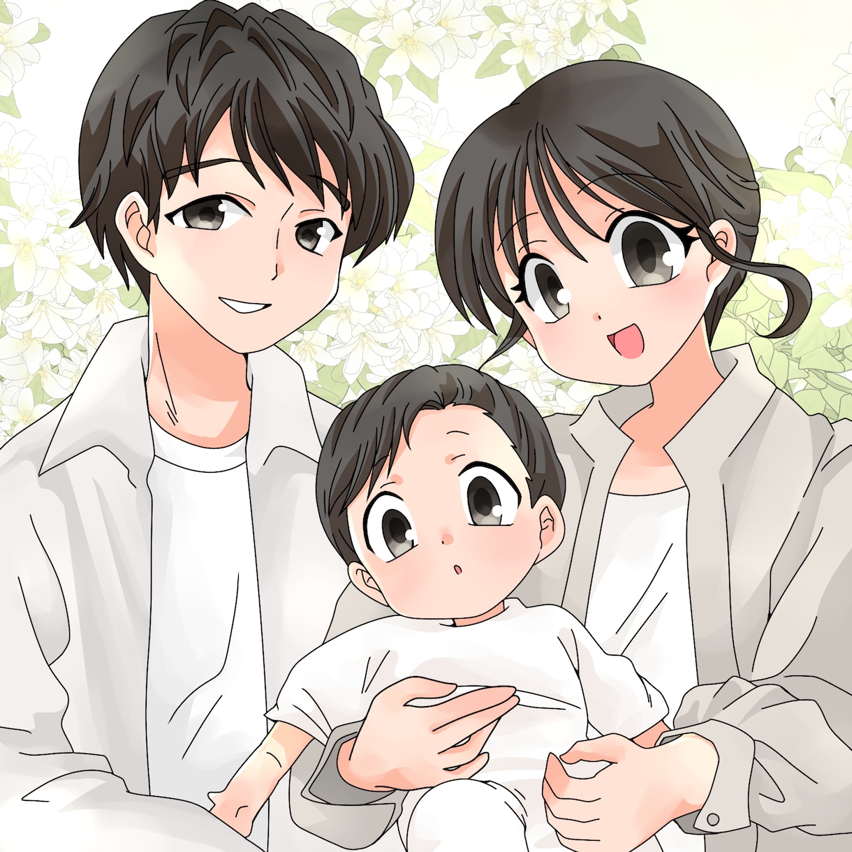 写真をアニメ風に！あなたを可愛く描きます あなたの顔が、アニメ風に劇的変身！ イメージ9