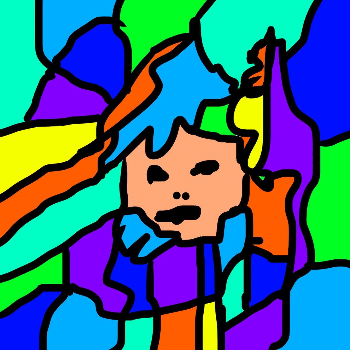 低価格で絵を描きます 独創的な全然上手くない絵を提供します イメージ2