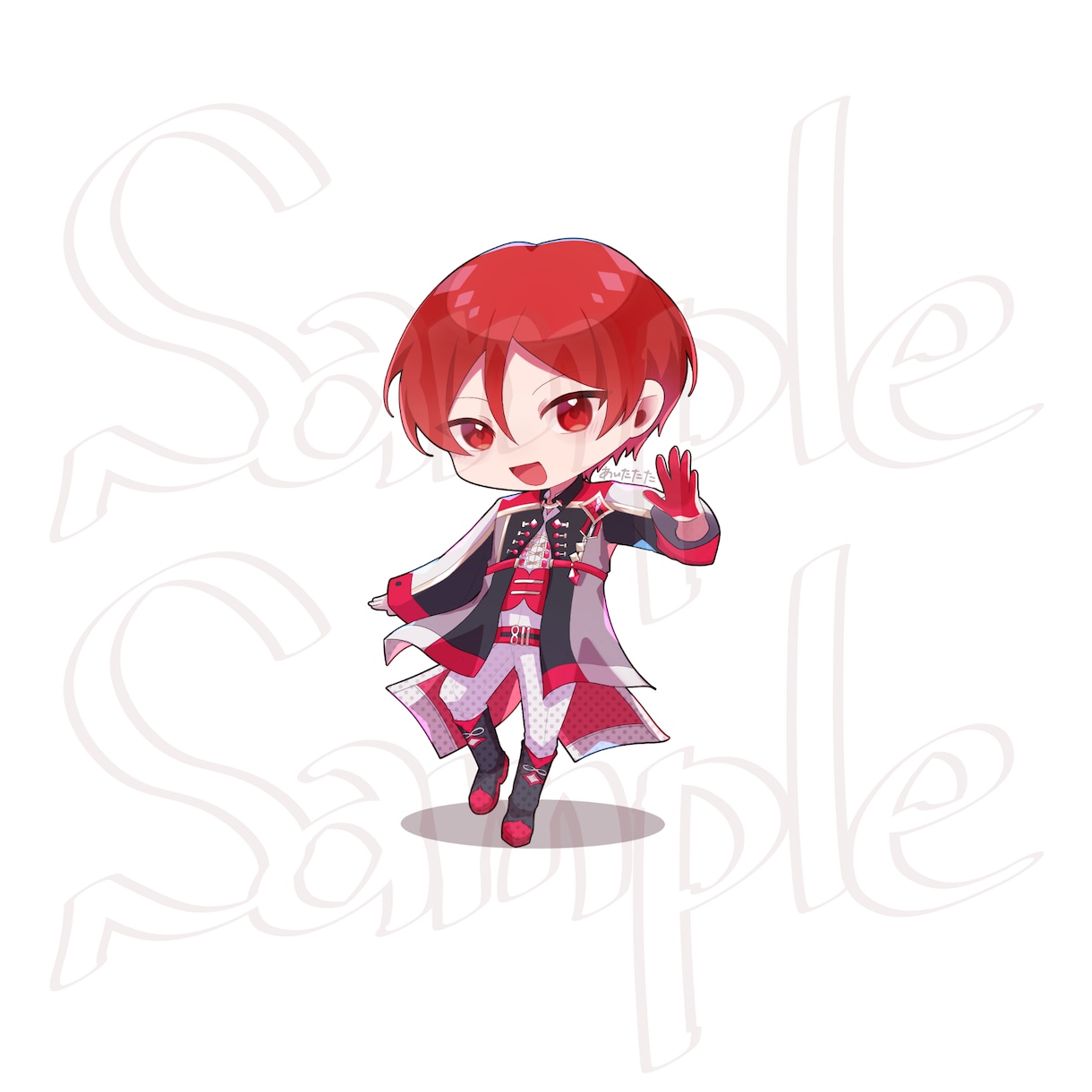 SD デフォルメイラスト描きます あなたのキャラクターを可愛く描きます！ イメージ3
