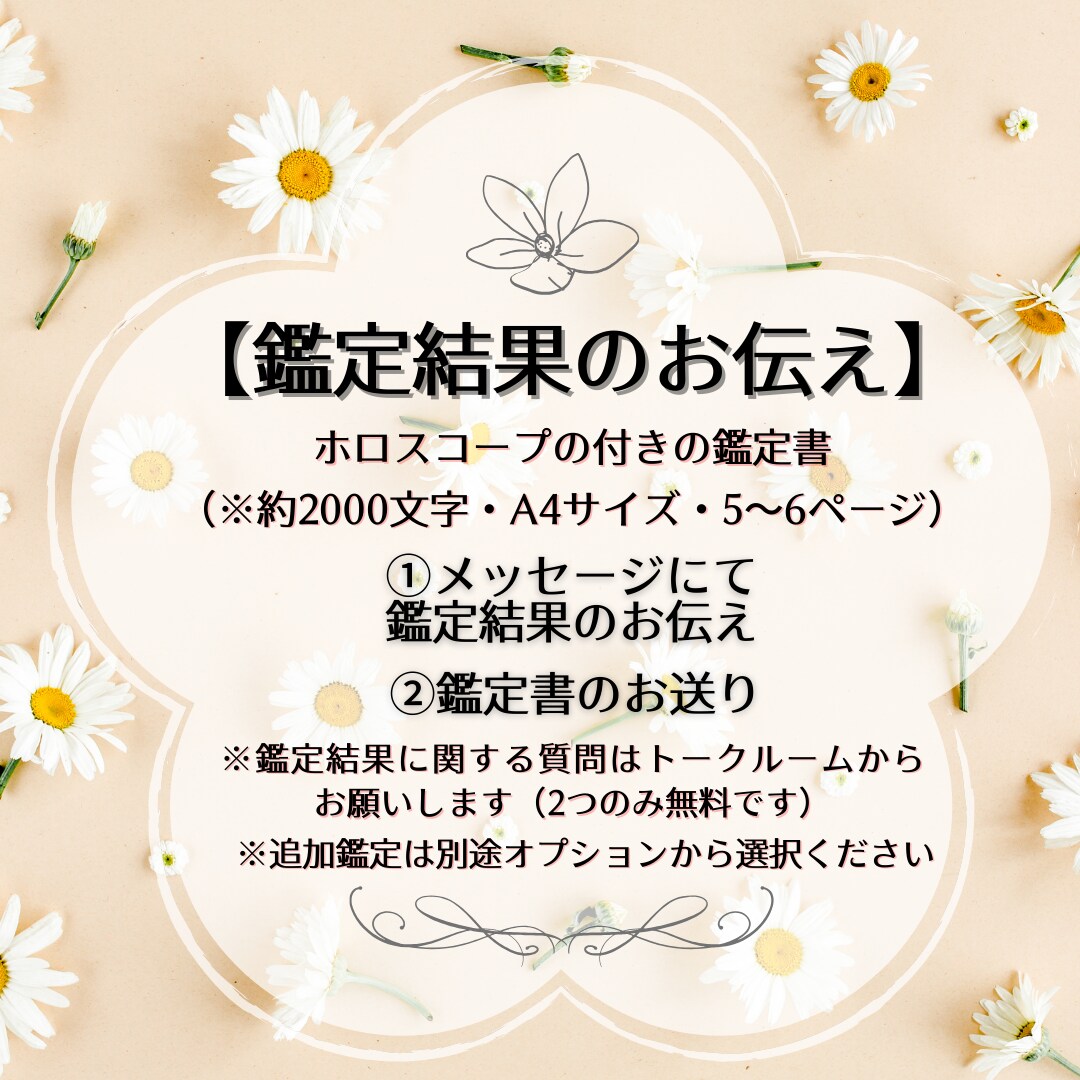あなたのトリセツ！秘められた才能や魅力を鑑定します 星読みで見つける、自分らしい生き方の秘訣 イメージ4