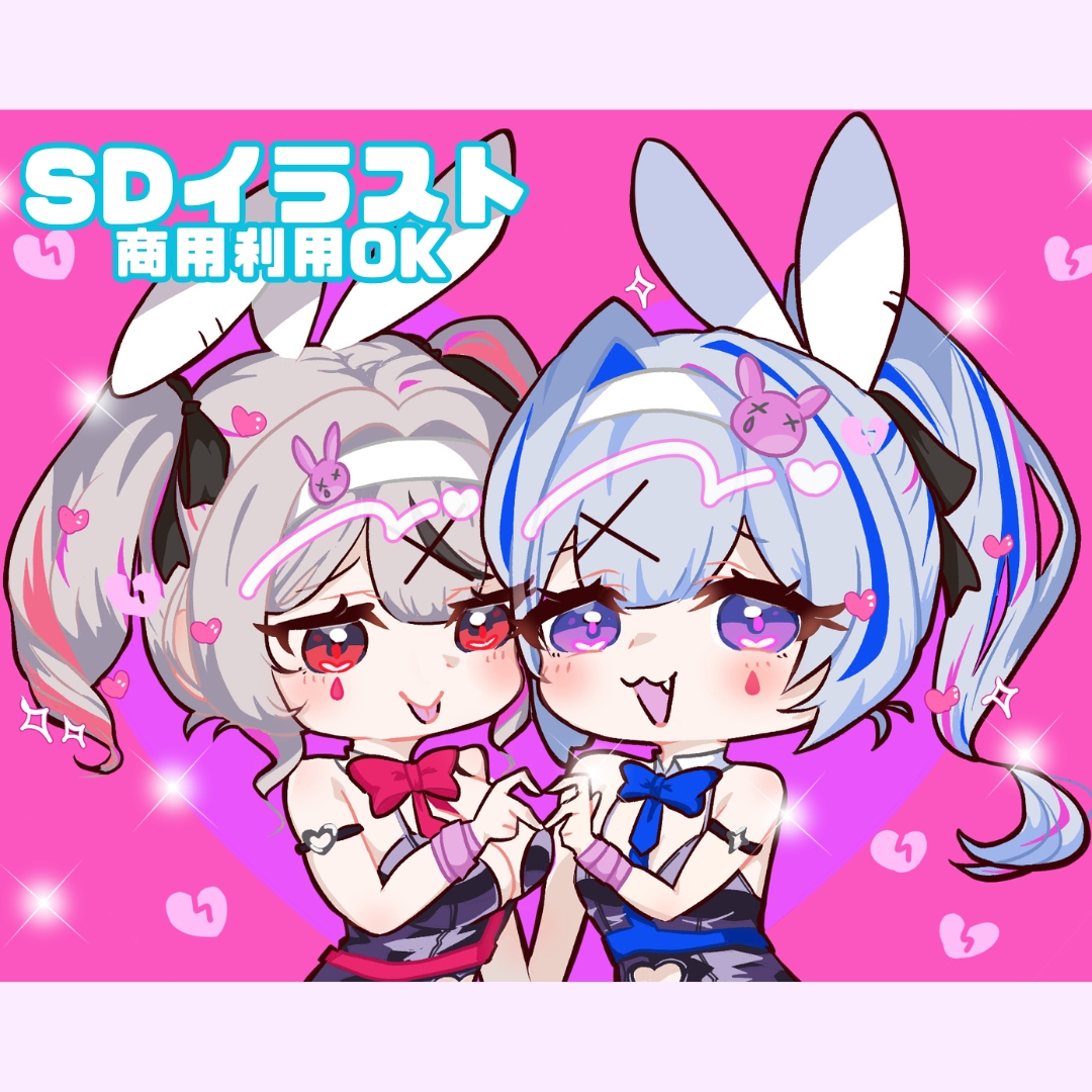 かわいいミニキャラSDイラストを描きます 人気VTuberのYouTubeサムネに採用実績あり！ イメージ1