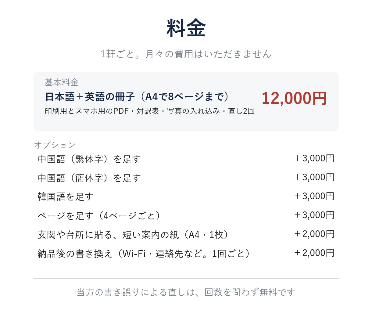 民泊・小さな宿の多言語ハウスマニュアルを作ります 住宅宿泊事業法の外国語の案内を1冊に｜通話なし イメージ5