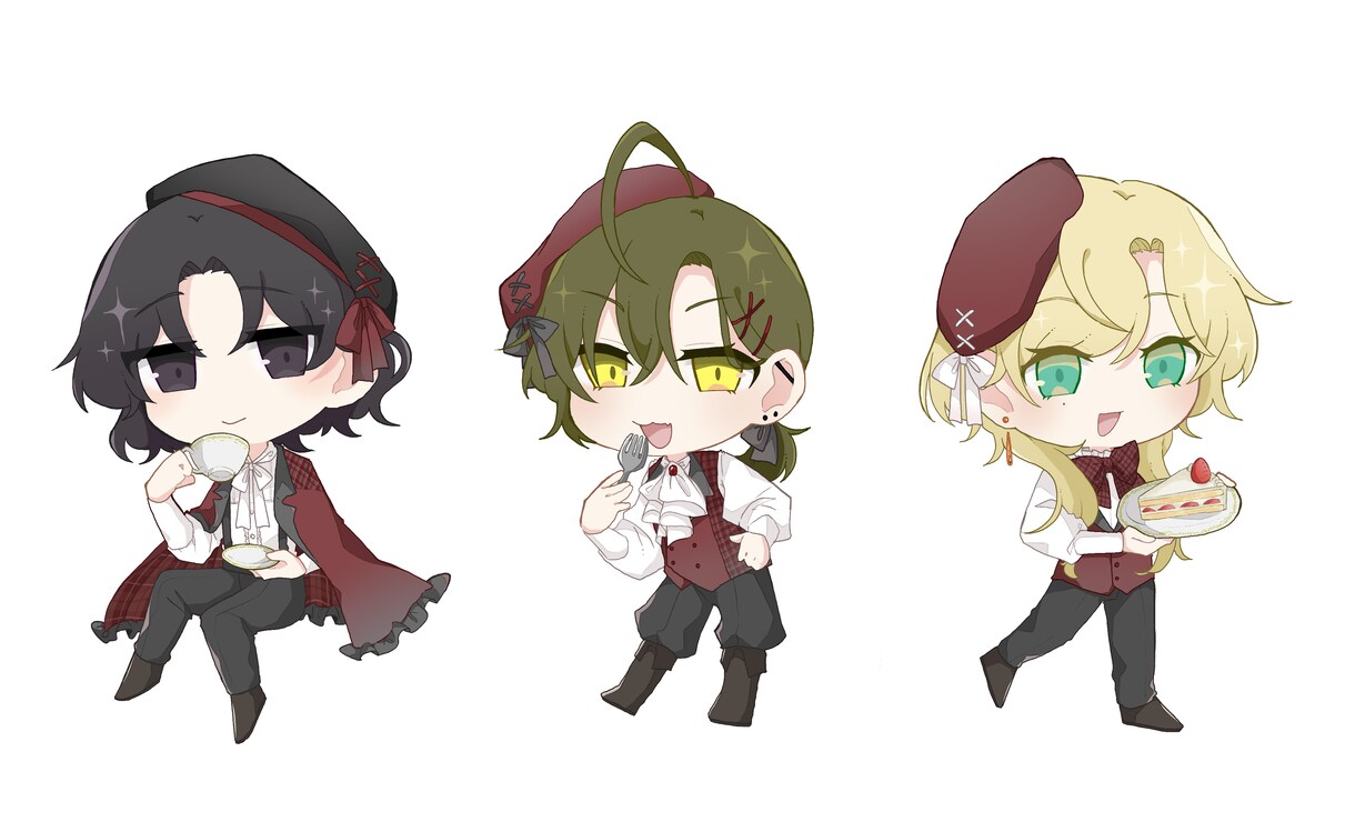 キャラクターイラストを描きます ポップでキュートなテイストのイラストをお届けします イメージ6