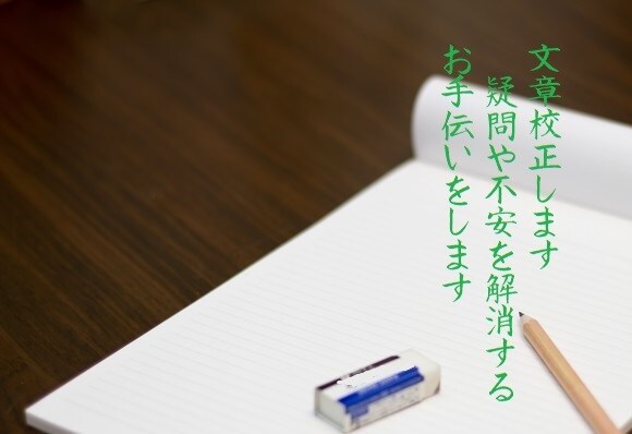 文章を校正します あなたの文章をよりよくするお手伝いをします イメージ1