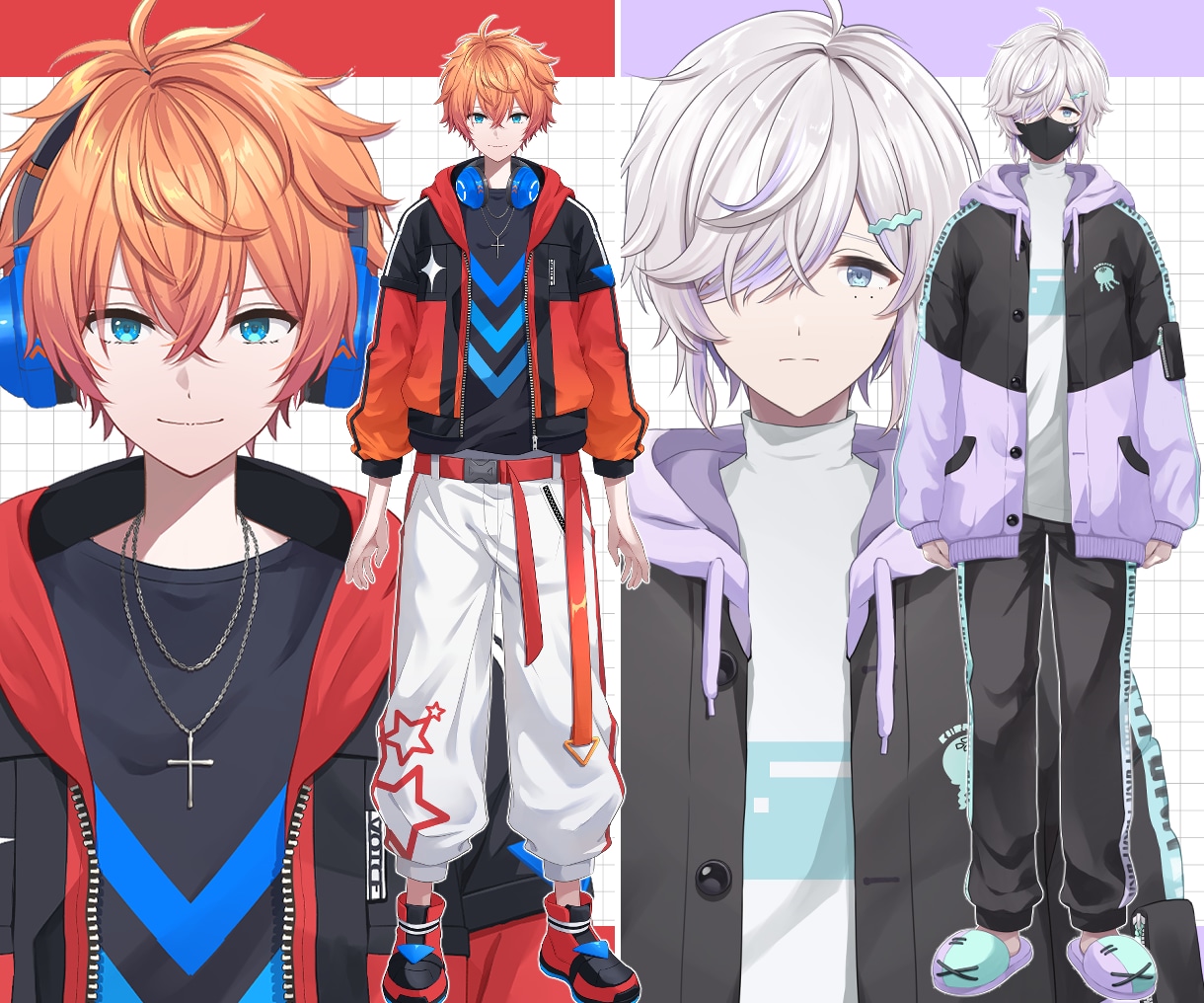 高品質な立ち絵/Live2D用パーツ分け制作します これからVtuberデビューされる方や新衣装などに イメージ4
