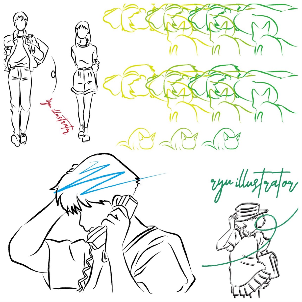 あなたのお気に入りの写真を素敵なイラストにします 友達の恋人の誕生日にスマートなプレゼントなんていかがですか？ イメージ9