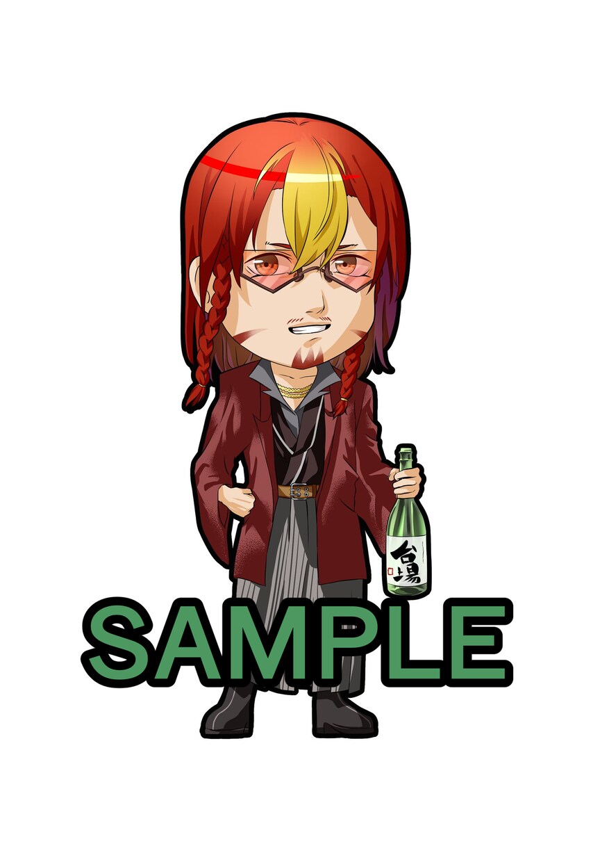 デフォルメキャラの立ち絵を描きます "オリジナルキャラ"や何かと便利な"立ち絵"に使えます。 イメージ1