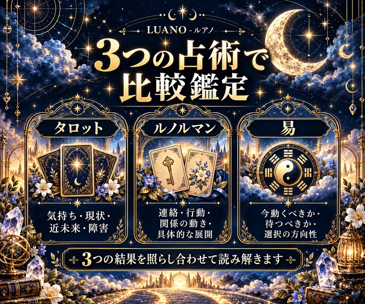 AとBどちらを選ぶ？二択を占います AとB、それぞれの未来を比較して読み解きます イメージ5