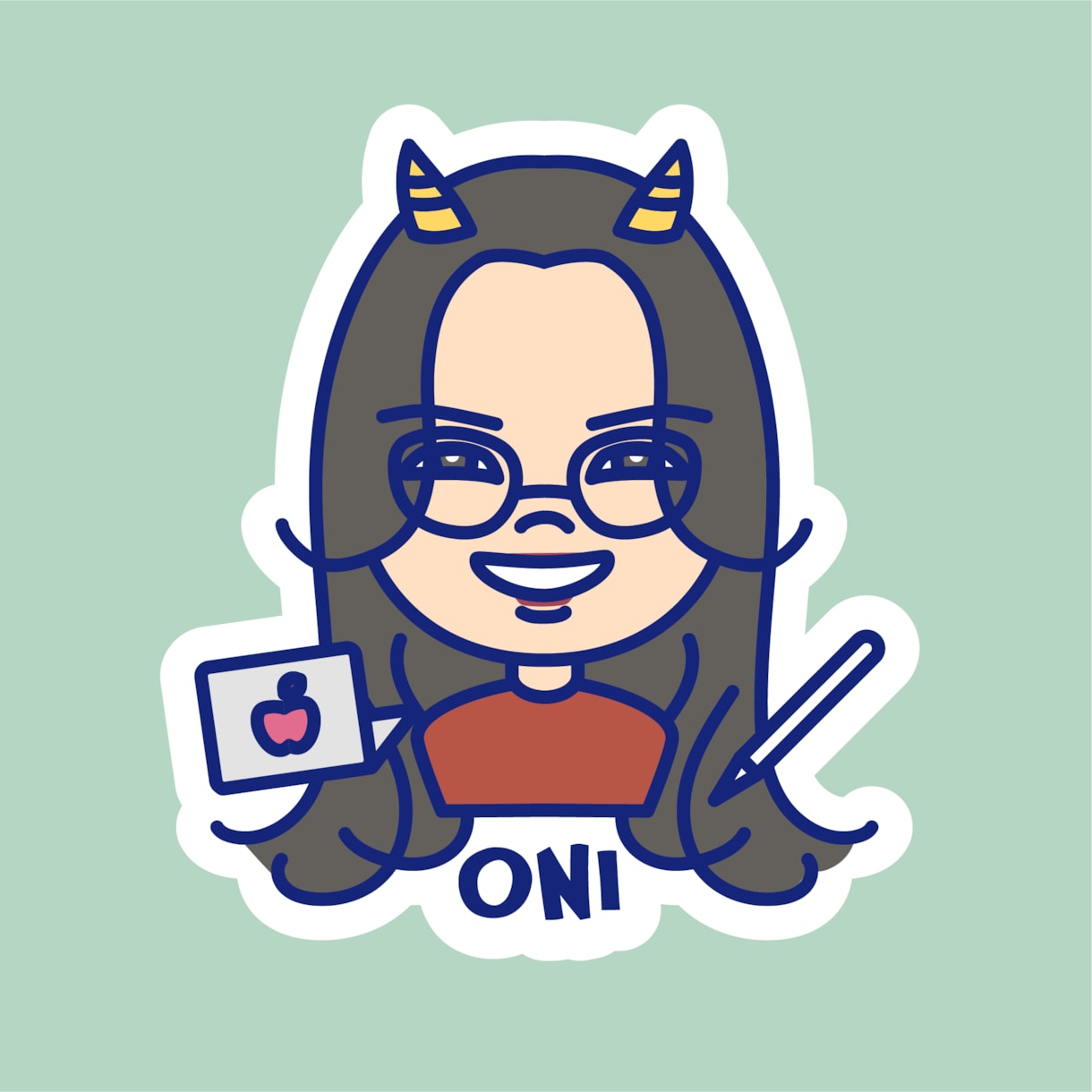 ころんと可愛いアイコンイラスト すぐに描きます あなたにそっくり ビジネスにもオススメ！ イメージ2