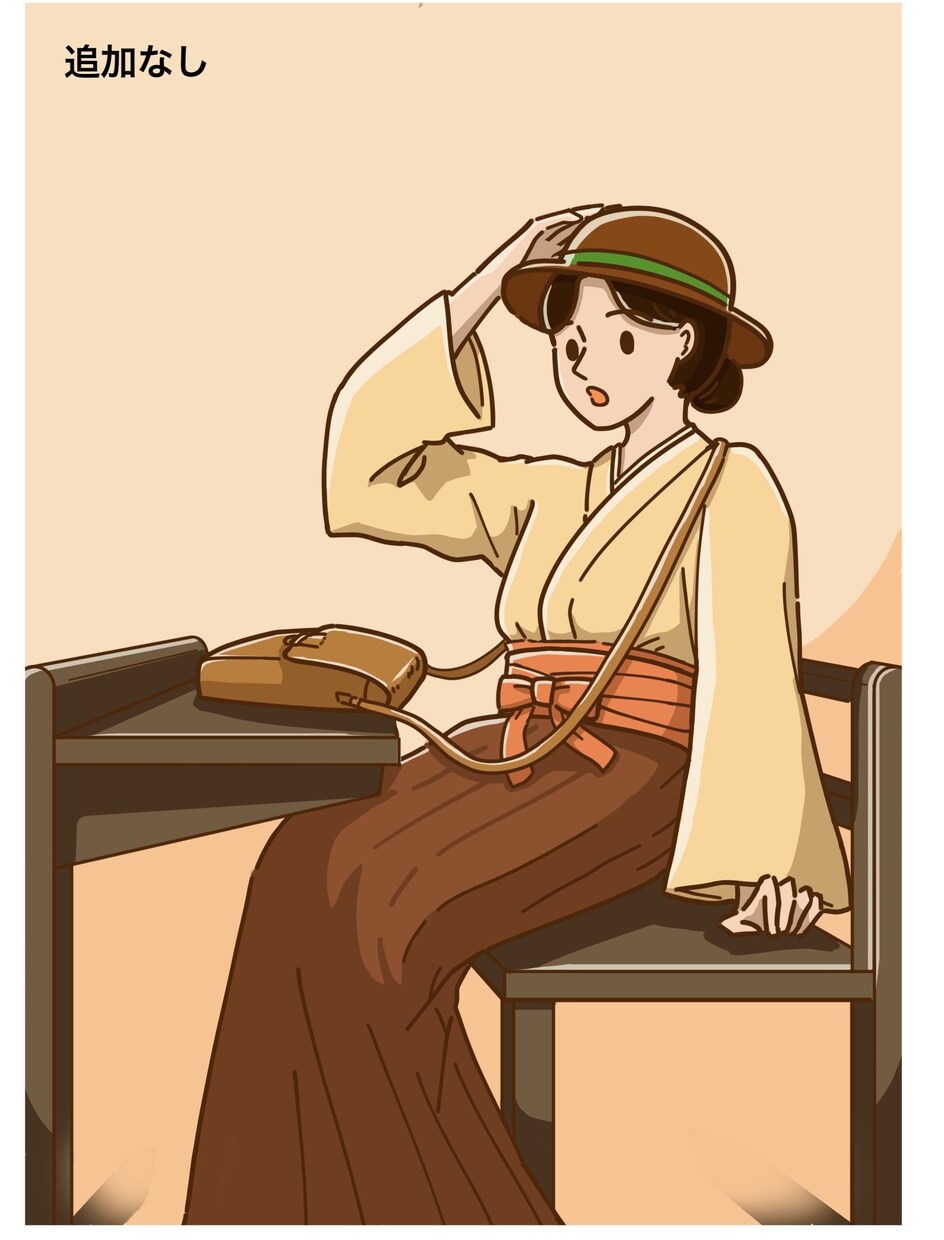 シンプルなテイストのイラストを制作します シンプルな中にストーリーがあるイラストを制作します イメージ1