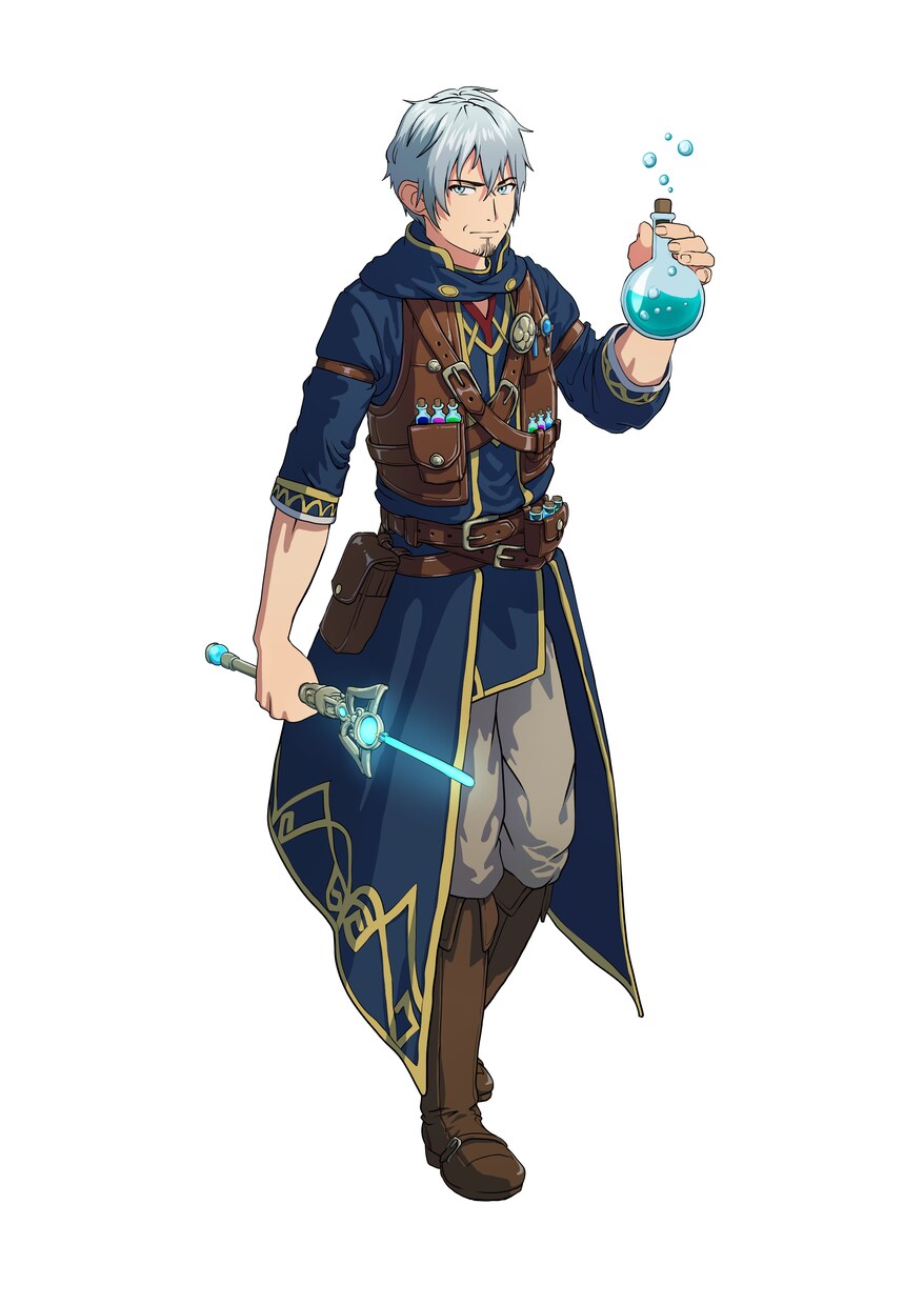 アニメ塗りで人物イラストを描きます TRPGの立ち絵などに！ポーズを複数提案可能です！ イメージ2