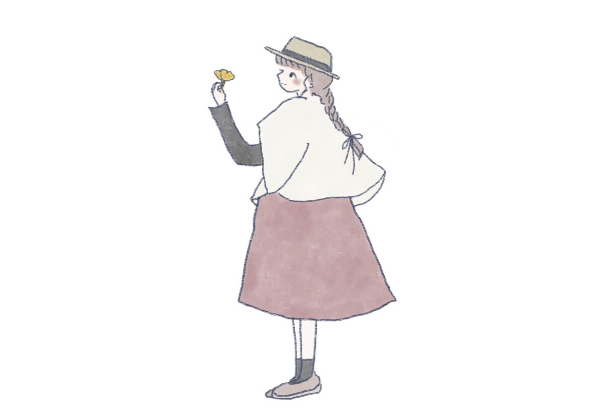 アイコン、商用利用OK！女の子イラスト描きます シンプルなアイコン向けから背景ありのイラストまで◎ イメージ4