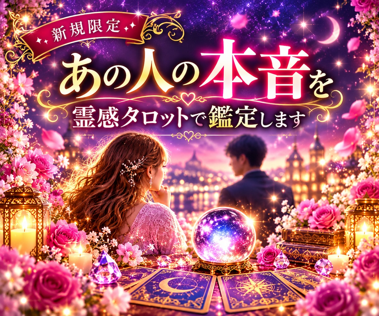 あの人の本音を霊感タロットで鑑定します 気になるあの人の本音を1問鑑定♡恋愛の不安を読み解きます イメージ9