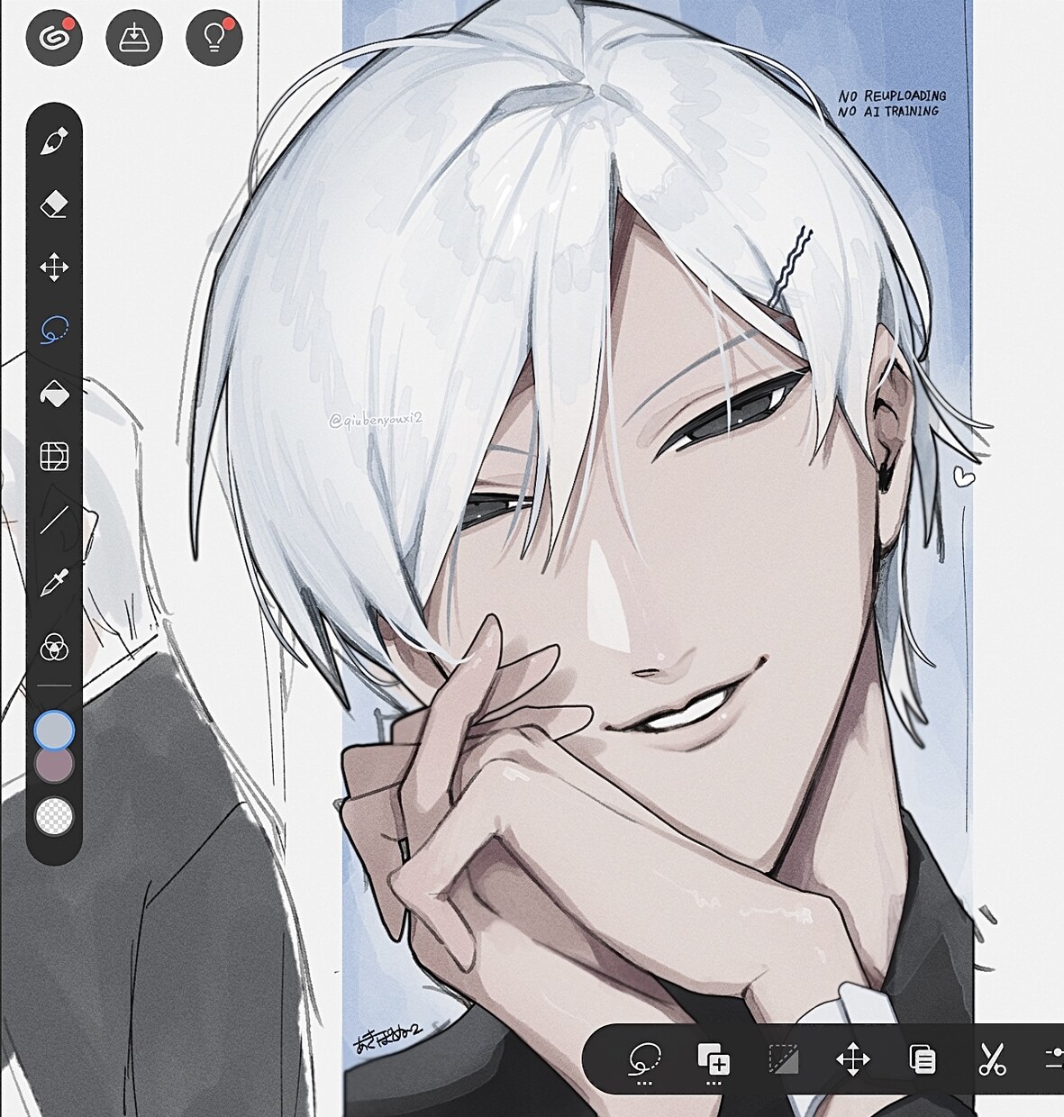 透明感のあるイラスト/キャラデザを致します 個人/企業、お気楽に相談ください〜立ち絵アイコンなど イメージ4