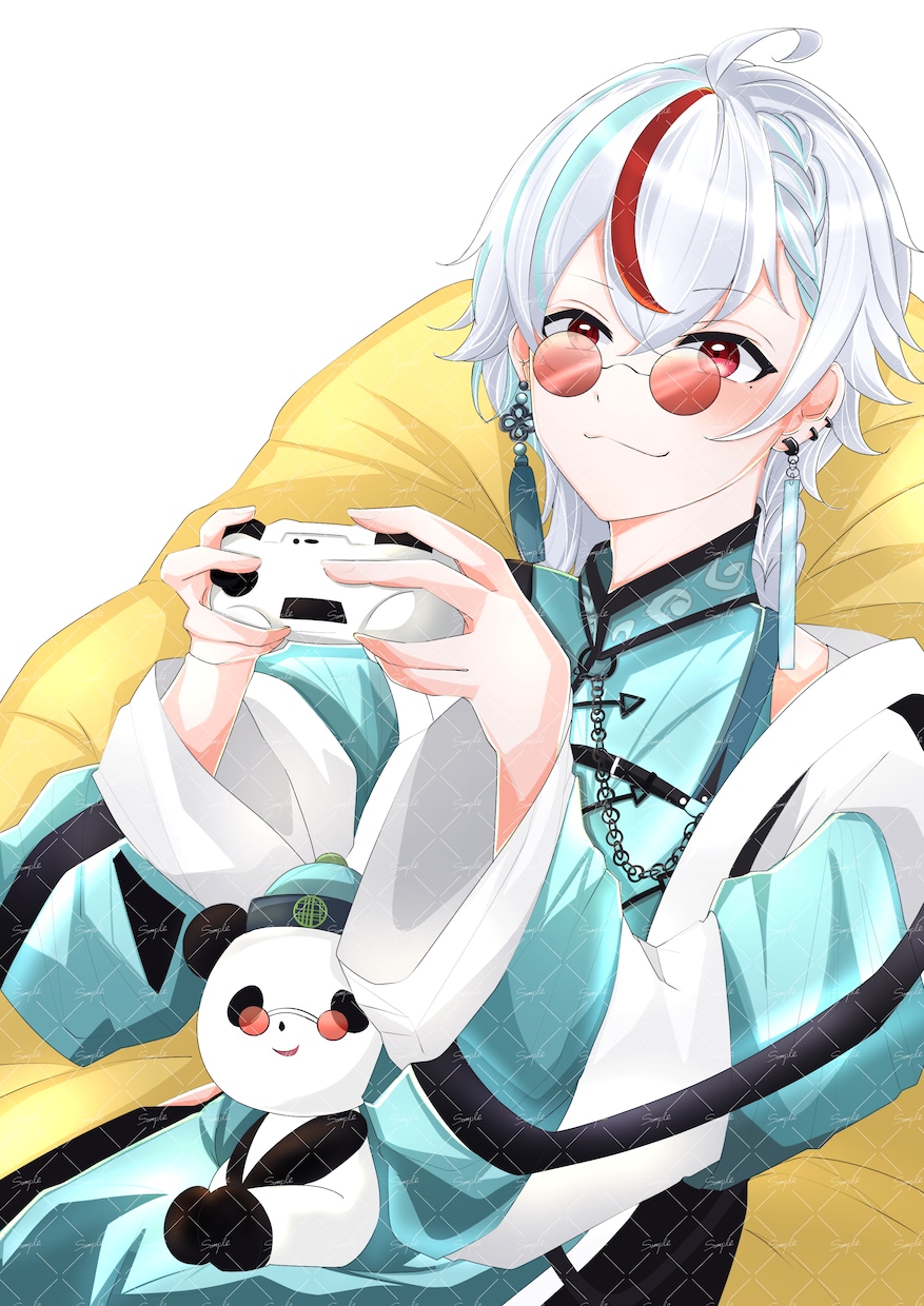 アイコン、立ち絵、可愛いイラスト描きます 可愛いイラスト、VTuberキャラ立ち絵制作どうですか？ イメージ6