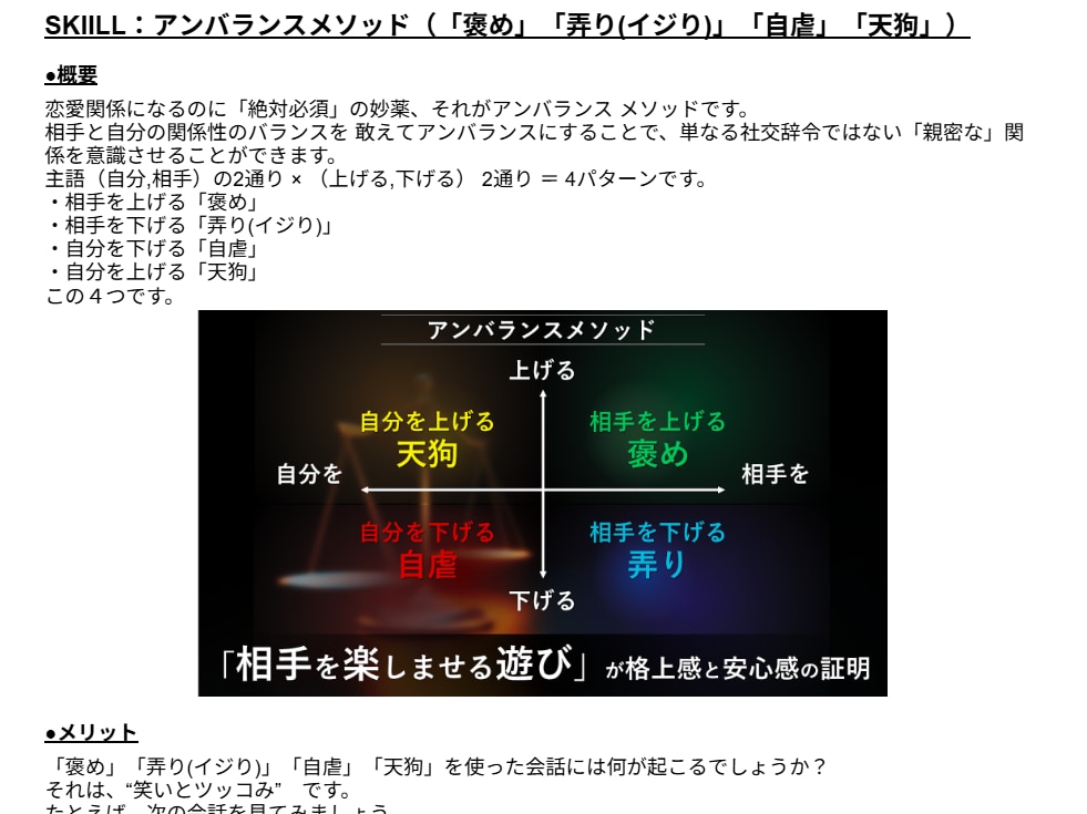 デート・LINEの『恋愛会話技術』教えます 女性に喜んでもらう会話【マニュアル】で再現できます イメージ6