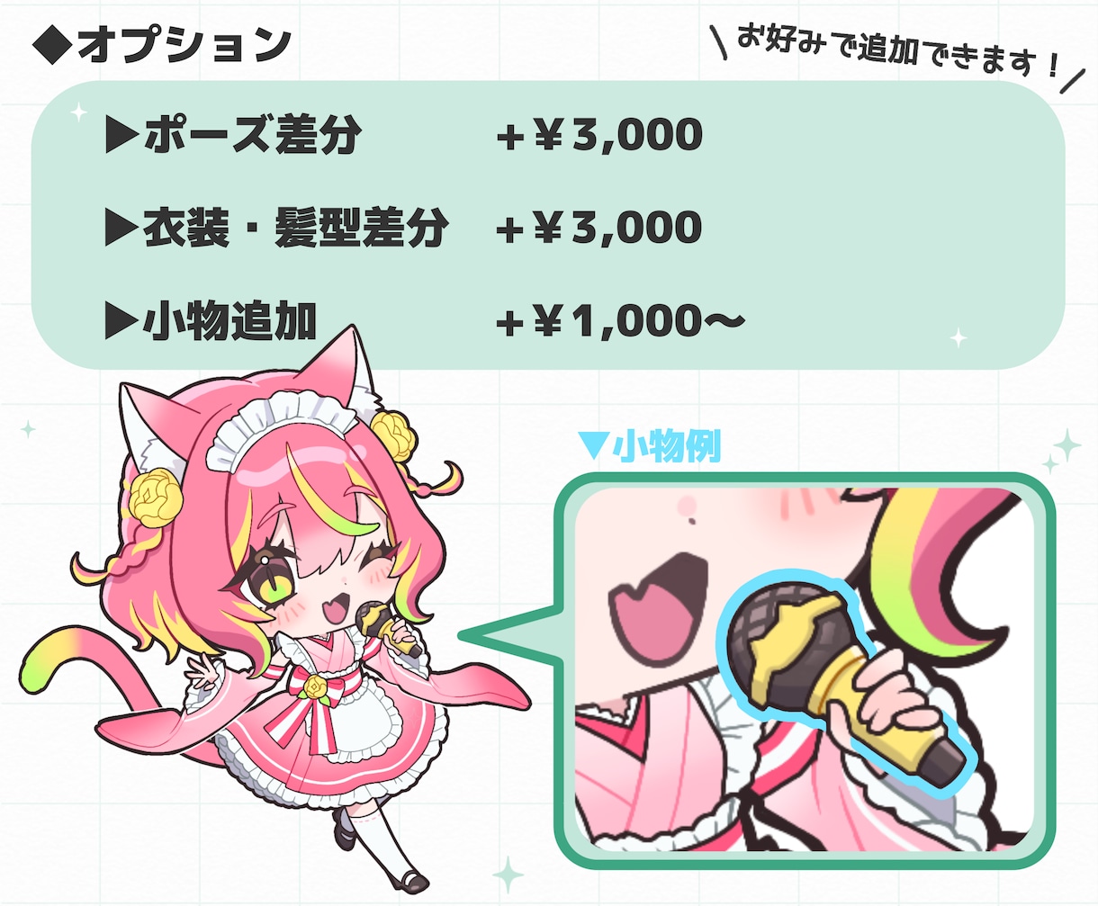 ミニキャラ、デフォルメイラスト制作いたします ご希望の雰囲気や用途に合わせて丁寧に制作いたします。 イメージ4