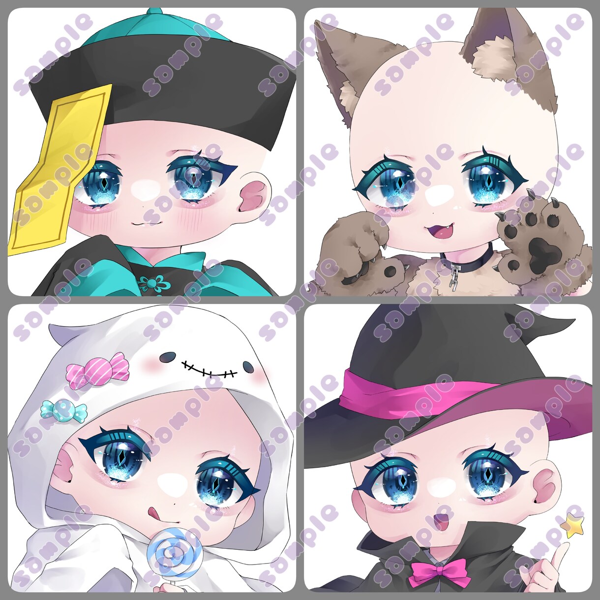 ハロウィンの量産イラスト描きます ハロウィンのためにかわいいイラストを用意してみませんか？ イメージ3