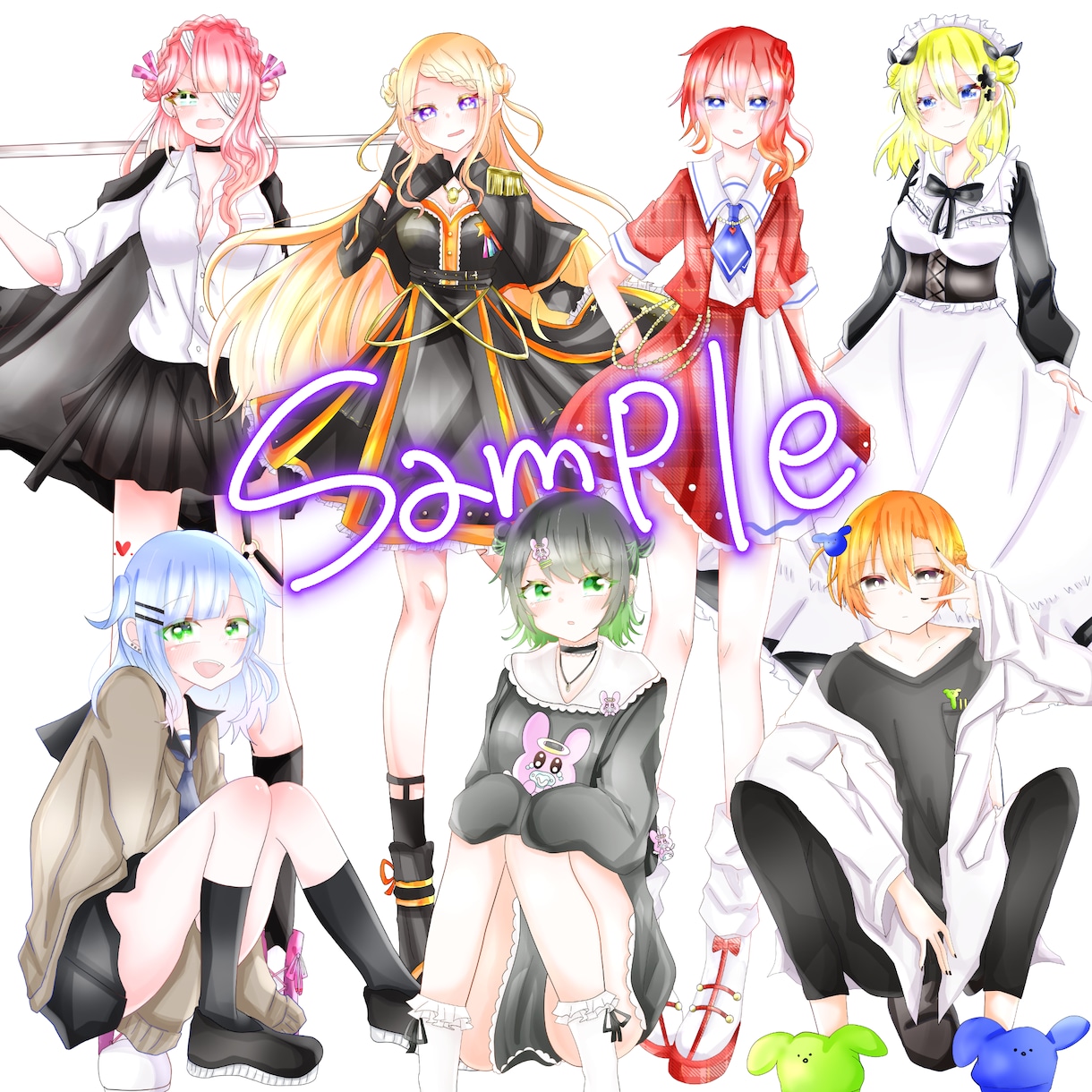 TRPG・IRIAMにお使い頂ける立ち絵作成します 貴方だけのイラストを描きます！ イメージ3