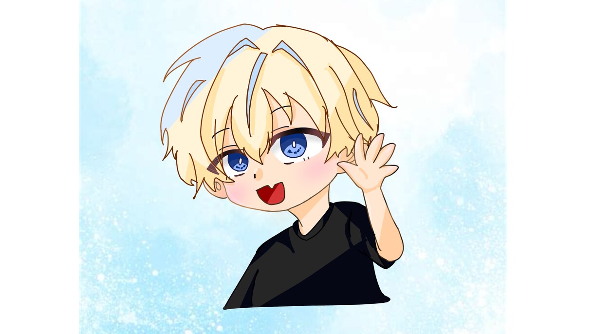 ミニキャラ描きます アイコン、動画などに登場させる用 イメージ1
